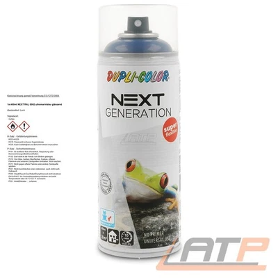 400ml DUPLI COLOR NEXT RAL 5002 BLAU GLÄNZEND SPRÜH DECK LACK FARBE SPRAY - Bild 1 von 2