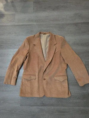 Pioneer Wear Corduroy Blazer 46 Brown Elbow Patches Coat Western USA Vintage - Image 1 of 4