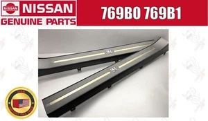 Nissan OEM Kicking Plate Left & Right Set For R35 GT-R T-Spec 2007- - Bild 1 von 13