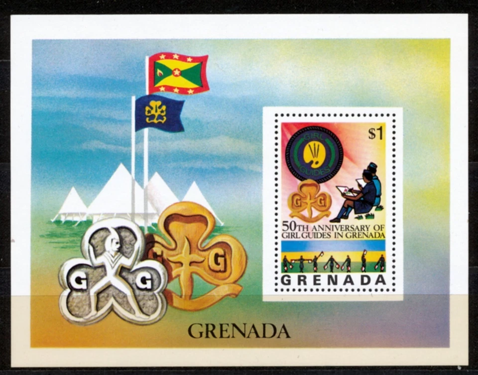 Granada 1976 Bloque MNH - Scout Michel Nº Bloque 55 - Imagen 1 de 1