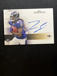 Topps Precision Football RC Auto 116 Torrey Smith 2011 - Imagen 1 de 2