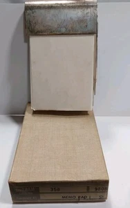 Gorham Sterling Memo Note Pad 358 with Box and Pencil - Picture 1 of 11