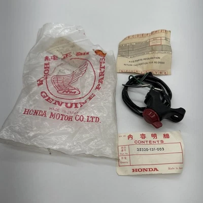 Nos Honda Kill Switch 35320-131-003 1973 Cr250 Elsinore  1974 1975 Mr50 - Image 1 of 4
