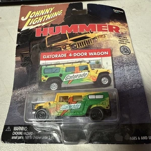 MINT SEALED 2000 JOHNNY LIGHTNING DIECAST GATORADE 4 DOOR HUMMER - Bild 1 von 2