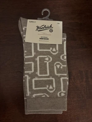 Calcetines Woolrich X Target Oveja Mezcla Lana Talla Pequeña NUEVOS NUEVOS CON ETIQUETAS Foto 1 de 2