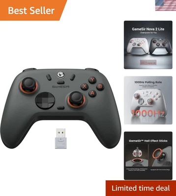 High-Performance Wireless Controller with Hall Effect Joysticks & 1000Hz Rate - Image 1 of 4