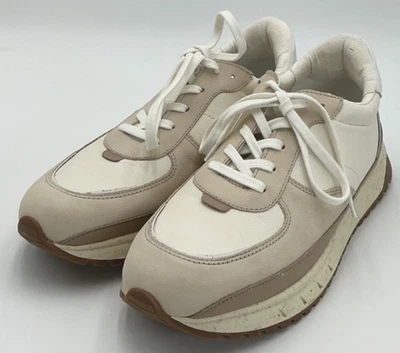 Zapatillas deportivas Madewell Kickoff para mujer talla 10,5 crema neutra Foto 1 de 4