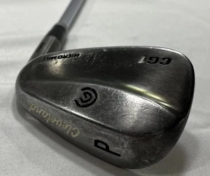 Tour Issue Cleveland Black Pearl Cg1 Micro Mill P Wedge Dynamic Gold Stiff Steel - Picture 1 of 8