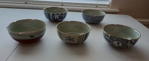 5er Set Vintage Arita Ware Japanische Schalen - Bild 1 von 12