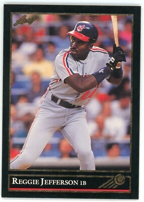 1992 Leaf Gold Reggie Jefferson Card #86 - Image 1 of 2