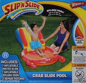 Wham-O Slip 'N Slide Krabbenrutsche Pool Planschbecken 33x34 im Alter 3-6 Neu im Karton - Bild 1 von 2