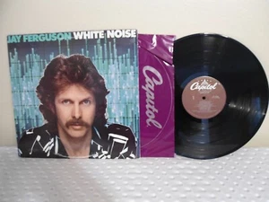 Jay Ferguson LP White Noise Near Mint 1982 Rock Original! Spirit - Imagen 1 de 11