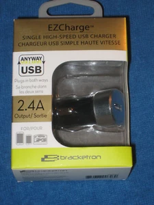 Bracketron EZ-Charge Single Anyway USB, 2.4A, Neu! - Bild 1 von 2