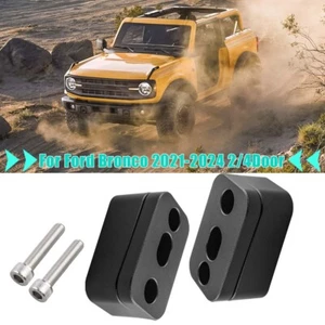 Kit de reclinación elevador de asiento delantero negro ajustable de 0,35""-1,2"" para Ford Bronco 21-24 - Imagen 1 de 7