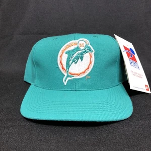 De colección Miami Dolphins NFL Deportes Especialidades Lana Liso Logo SnapBack Sombrero Nuevo con Etiquetas - Imagen 1 de 16