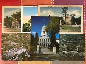 6 postales de Augusta, Maine - Imagen 1 de 9