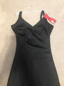 NEW Spanx Slimplicity Lingerie Strap Full Slip Blk 314 Shaper Body Slimmer S $76 - Picture 1 of 12