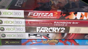 5 GAME LOT USED Xbox 360Rated E &M - Picture 1 of 11