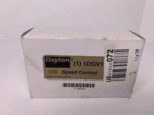 DAYTON SPEED CONTROL # 1DGV1 (3 AMPS -120 VAC) - Picture 1 of 3