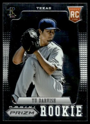 2012 PANINI PRIZM RC Yu Darvish Texas Rangers #151 - Image 1 of 2