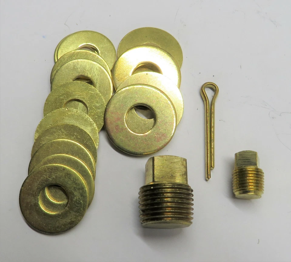 Maytag Gas Engine Model 92 Brass Washer & Plug Kit