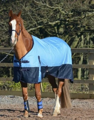 Sky 100g leichte 600d wasserdichte atmungsaktive Pferd Pony Weidedecke Ripstop