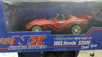 Ertl American Muscle 37097 1/18 Scale 2002 Honda S2000 Street Tuner Diecast Car - Image 1 of 3