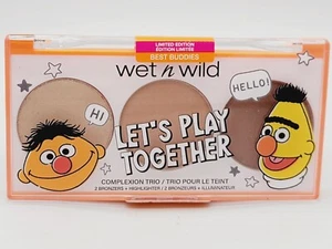 Wet n Wild Let’s Play Together, Complexion Trio Best Buddies, Sesame Street - Picture 1 of 6