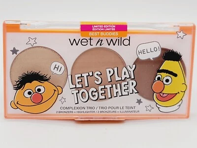 Wet n Wild Let’s Play Together, Complexion Trio Best Buddies, Sesame Street - Image 1 of 4