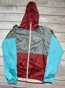Cotopaxi Men's L Teca Full Zip Hooded Windbreaker Cruel Summer Water Resistant - Picture 1 of 7