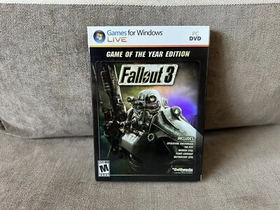Fallout 3 Game Of The Year Edition - US DVD Sleeved Box Edition PC - Image 1 of 4