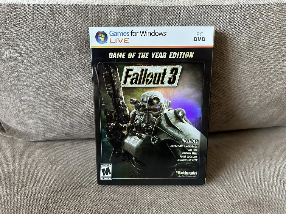 Fallout 3 Game Of The Year Edition - US DVD Sleeved Box Edition PC - Image 1 of 4
