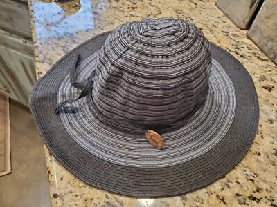 Original Panama Jack Caminando Sol Sombrero Tela Poliéster Mezcla de Papel Punta RN31905 Foto 1 de 4