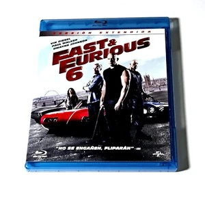Fast & Furious 6 (Blu-ray) Paul Walker, Vin Diesel. Bluray - Imagen 1 de 2