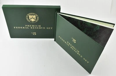 Lot (12) 1999 $5 FRN Federal Reserve Set Premium *7912 - Image 1 of 4