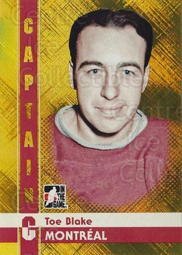 2011-12 ITG Captain C Gold #92 Toe Blake - Image 1 of 1
