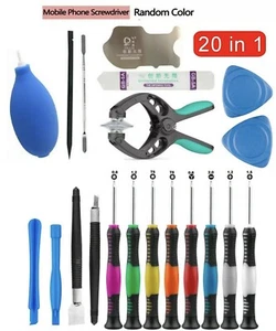 20 in 1 Mobile Phone Screen Opening Repair Tools Kit Screwdriver Set for samsung - Picture 1 of 11