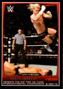 2015 Topps WWE Road to Wrestlemania #49 Dolph Ziggler - Picture 1 of 2