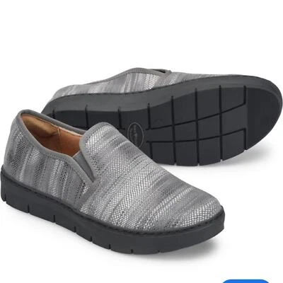 Zuecos sin cordones Adela enfermeras compañeras gris talla 8 Foto 1 de 4