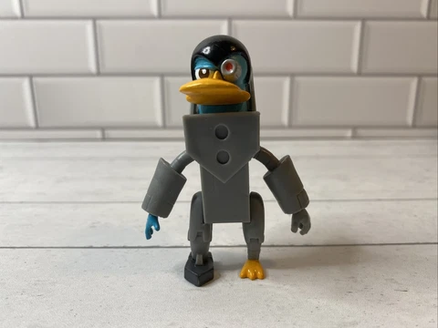 Disney Phineas And Ferb 2nd Dimension Perry Agent Platypus 2.75 2011 Jakks Cover