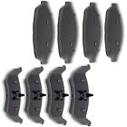 Front And Rear Ceramic Brake Pads For Ford Crown Victoria Lincoln Mercury 8Pcs