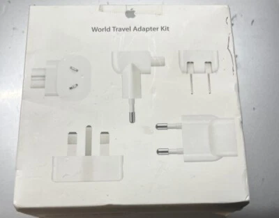 MD837AM/A World Travel Adapter Kit - White - Image 1 of 4