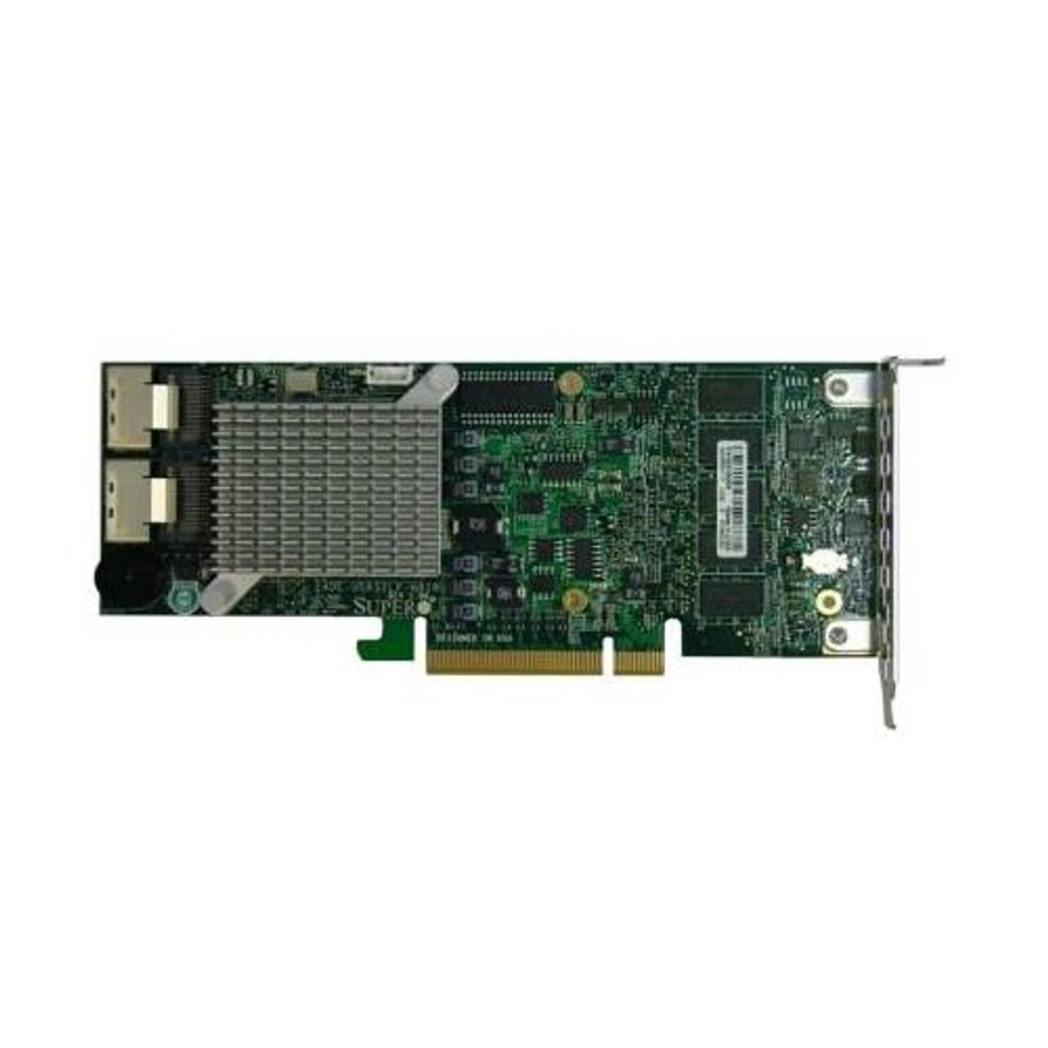 Supermicro AOC-SAS2LP-H8IR 6Gb/s 8-Port SAS Internal RAID Adapter NEW, IN STOCK - Image 1 of 1