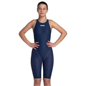 Arena Powerskin ST Next Junior Girls Swimming Race Suit - Navy, Girls Racing Swi - Picture 1 of 4