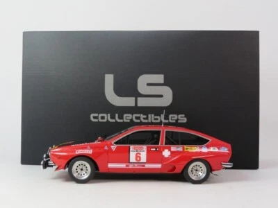 LS Collectibles Alfa Romeo GT Gr.2 #6 winner Rally Elba 1975 1/18 LS087A - Immagine 1 di 4