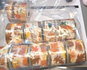 Designer Thanksgiving - Harvest Ribbon 2in x 12 ft Rolls (10 rolls) - Picture 1 of 1