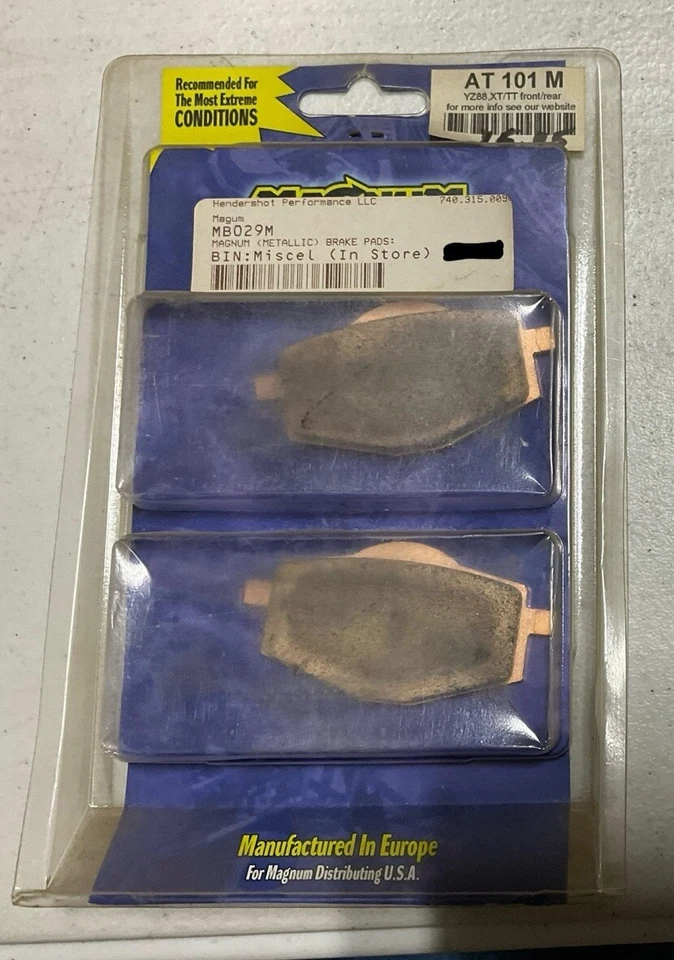 MB029M, Magnum Full Metallic Brake Pads - Изображение 1 из 1