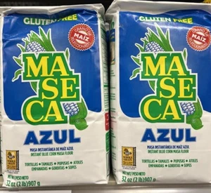 5 MASECA Blue Corn Instant Masa Flour - Masa de Maiz Azul Harina 2lbs Each - Picture 1 of 4