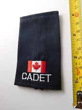 CADET PATCH SHOULDER SLIDE UNIFORM PIECE CANADA MILITARY VINTAGE FLAG MAPLE LEAF