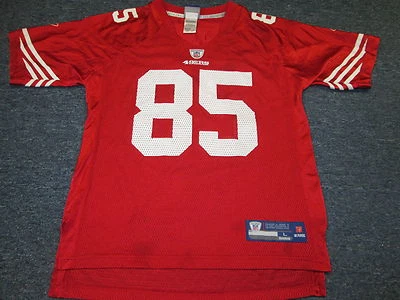 CAMISETA REEBOK NFL EQUIPMENT SAN FRANCISCO 49ERS VERNON DAVIS LIGERAMENTE USADA TALLA L Foto 1 de 2